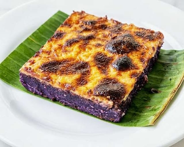 Ube Cassava Tray.