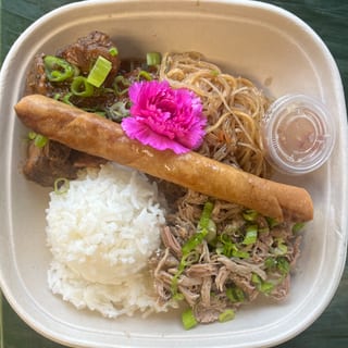 Filipino Mixed Plate Lunch